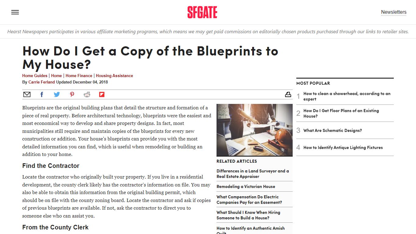 How Do I Get a Copy of the Blueprints to My House?
